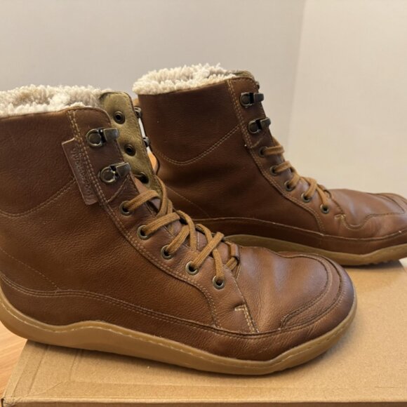 Vivobarefoot Gobi Boot Warmlined in Bark size 41 - Picture 4 of 7